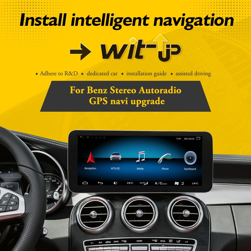 Mercedes Stereo Radio CarPlay Screen