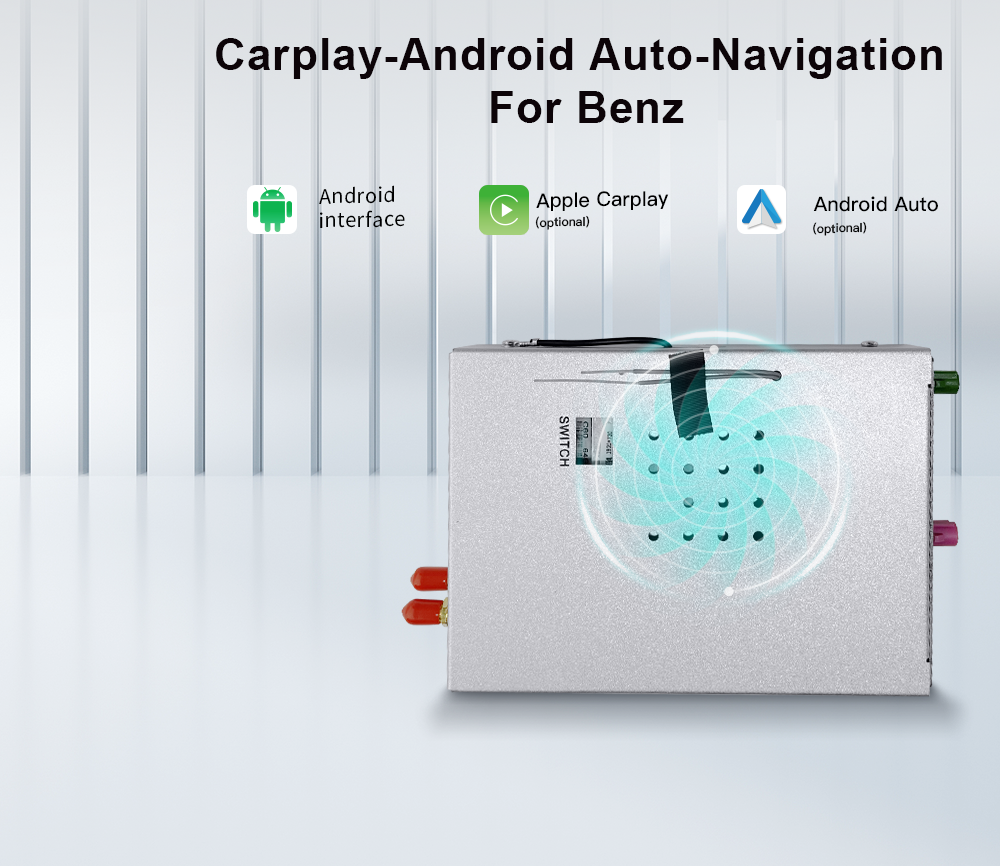 Wit-Up Android CarPlay Adapter For Mercedes GLS X167 12.3 " NTG6.0 MBUX Radio Navigation Update Multimedia System Wireless CarPlay - Wit-Up Media Refit Tech