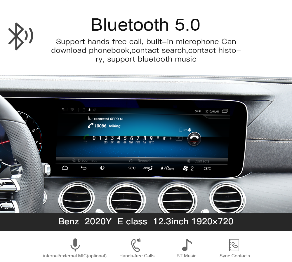 Wit-Up Android CarPlay Adapter For Mercedes GLS X167 12.3 " NTG6.0 MBUX Radio Navigation Update Multimedia System Wireless CarPlay - Wit-Up Media Refit Tech