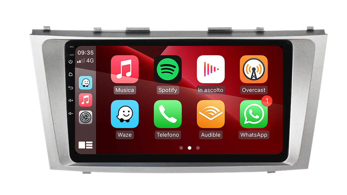 Wit-Up Toyota Camry Upgrade For 6 XV 40 50 2006 - 2011 Radio Upgrade Replacement Aftermarket Double din Android 12 Car Multimedia DVD Stereo With Full Screen Receiver Wireless Player GPS Navigator - Wit-Up Media Refit Tech