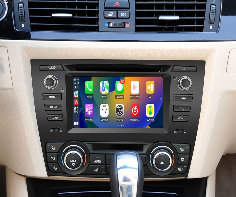 Wit-Up For BMW 3 E90 E91 E92 E93 7" Touchscreen Android 14 GPS Navi CarPlay Autoradio Car Stereo Multimedia Auto GSP Wifi DVD Player