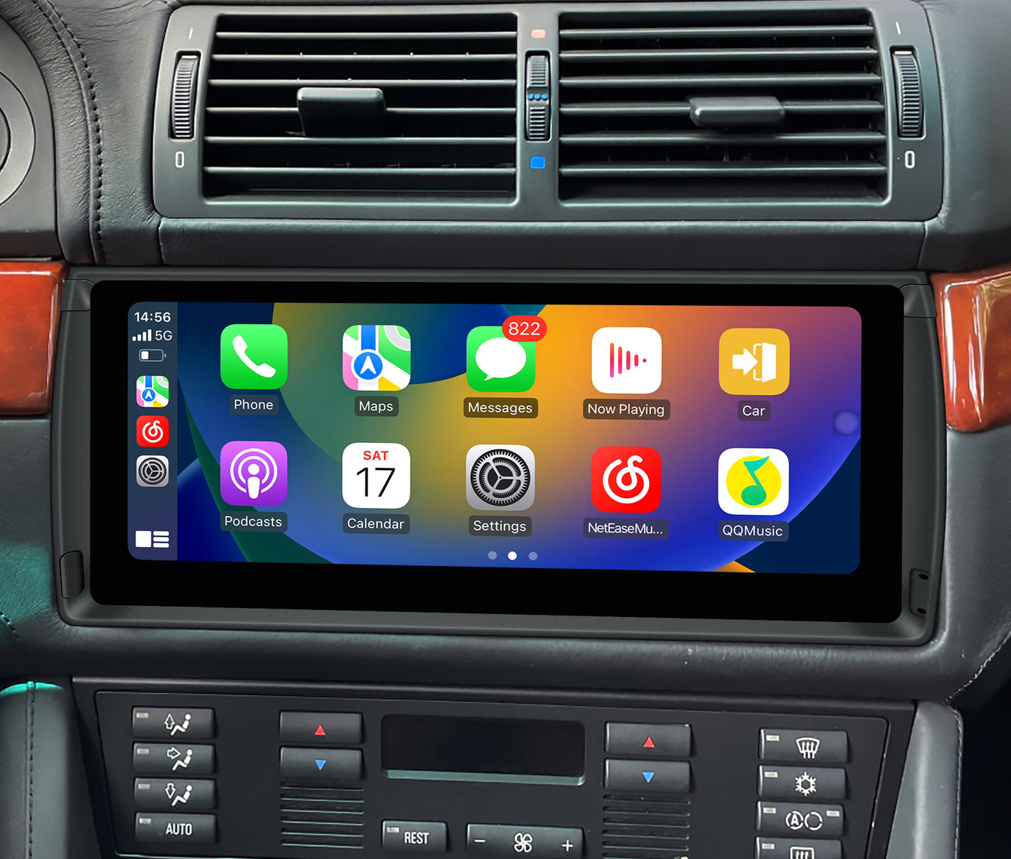 Wit-Up For BMW X5 E53 Auto Radio Stereo Head Unit Upgrade 10.25" Touch DVD Apple CarPlay Android Auto Full Screen Replacement Aftermarket Navigation 2000-2007