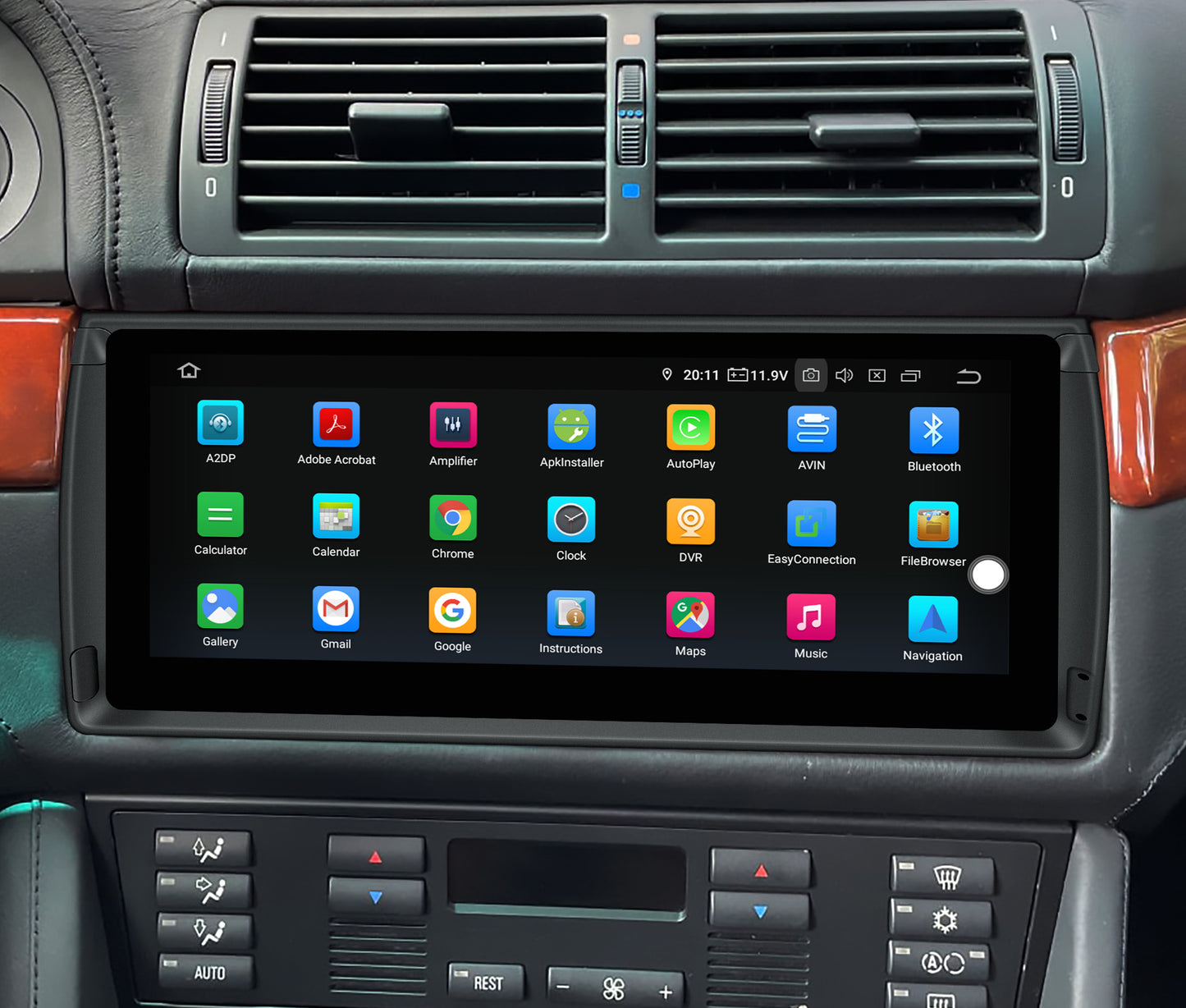 Wit-Up For BMW X5 E53 Auto Radio Stereo Head Unit Upgrade 10.25" Touch DVD Apple CarPlay Android Auto Full Screen Replacement Aftermarket Navigation 2000-2007 - Wit-Up Media Refit Tech