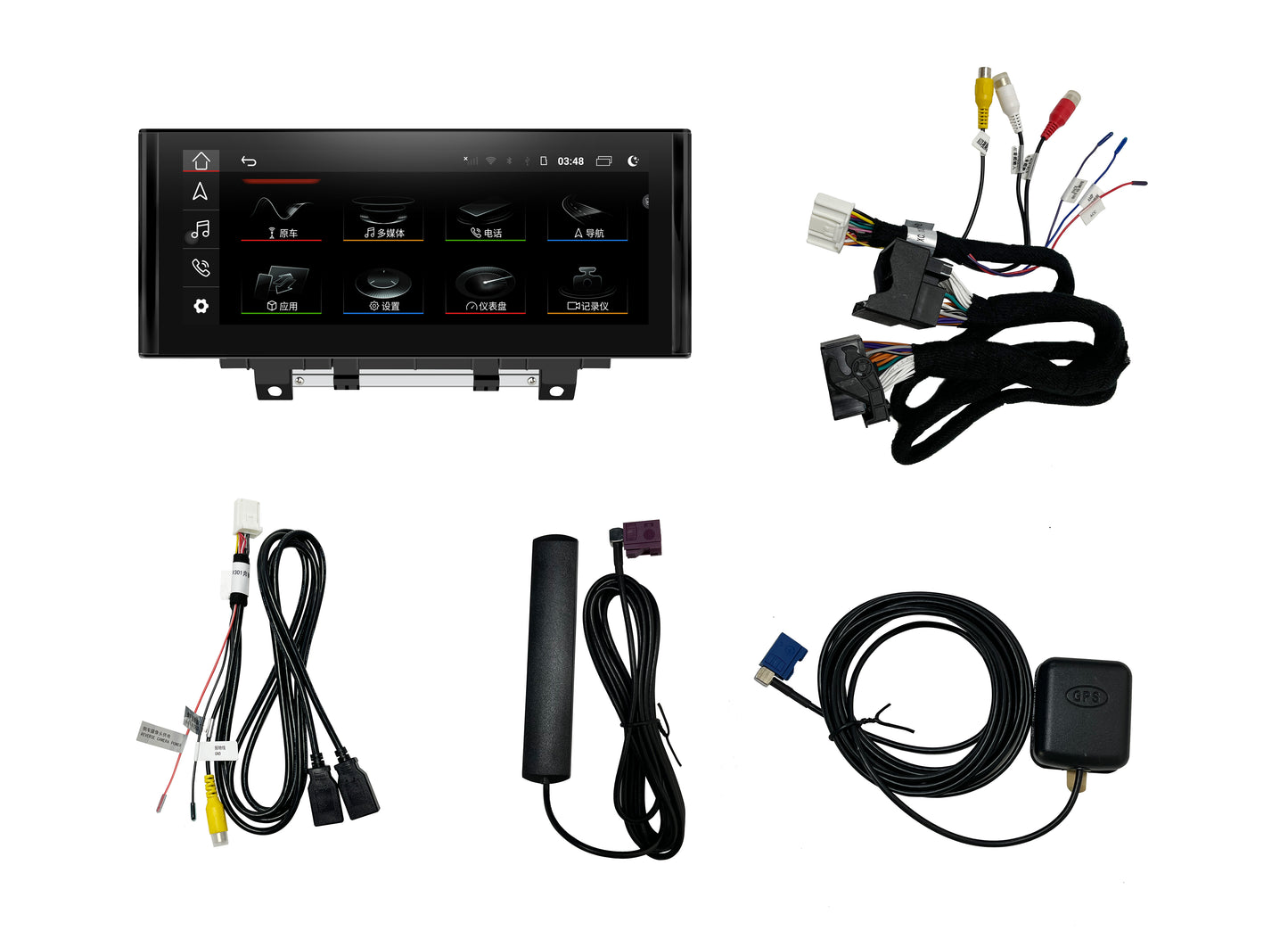 Audi A3 S3 RS3 8V 10.25" Touchscreen Upgrade Android AutoRadio Radio Upgrade Apple Crplay GPS Navi Wireless Full Screen Mirroring Head Unit Netflix Waze Tiktok 2013 2014 2015 2016 2017 2018 2019 2020 - Wit-Up Media Refit Tech