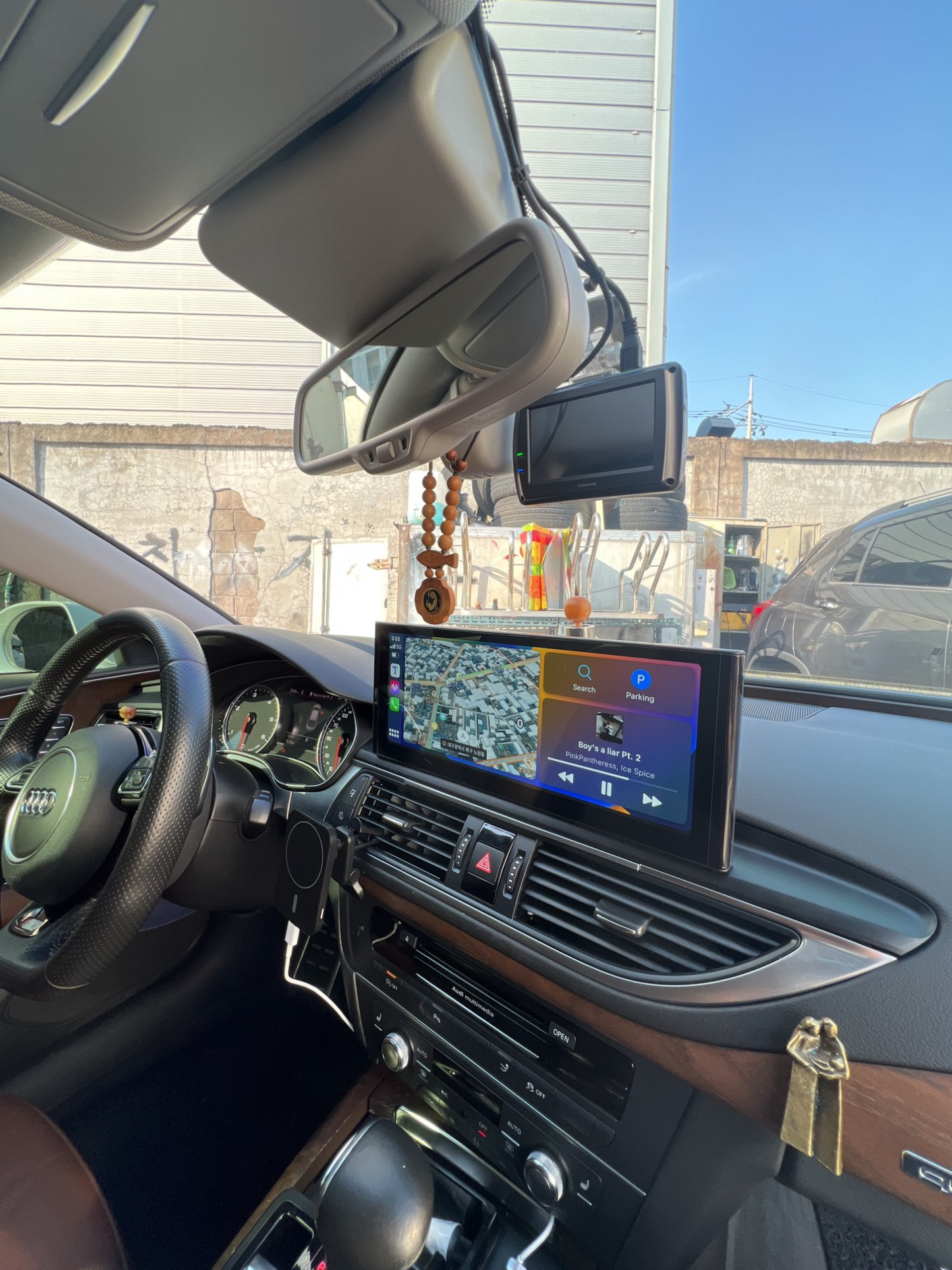 Wit-Up Audi A6 Stereo Upgrade For A6 A7 Double Din Apple Carplay Radio 7 inch Touch Screen Android Auto Mirror Link Android 13 Movies Music 4G Wi-Fi Backup Cameras BT RDS DVD Aftermarket Head Unit - Wit-Up Media Refit Tech