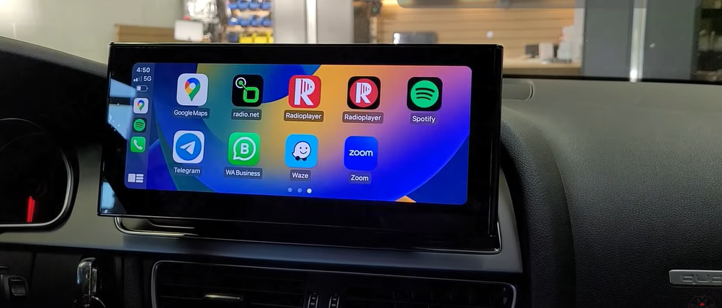 Wit-Up Audi A4/A5 B8 B8.5 MMI 2G 12.3" Touchscreen GPS Navi Autoradio Stereo Wireless Carplay (2009-2015) Youtube Apply Carplay AirPlay Mirroring Wired Android - Wit-Up Media Refit Tech
