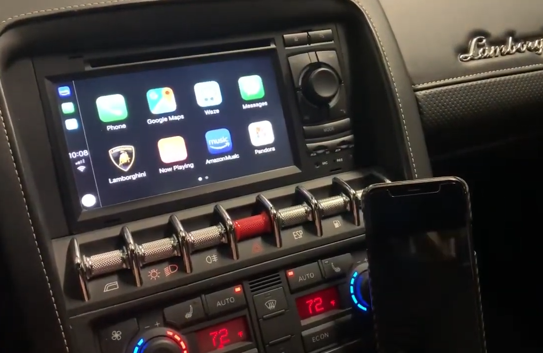 Wit-Up For Lamborghini Gallardo 2003-2015 7" Android 12.0 Radio GPS Head Unit Aftermarket Radio Upgrade Stereo Navigation with Apple CarPlay