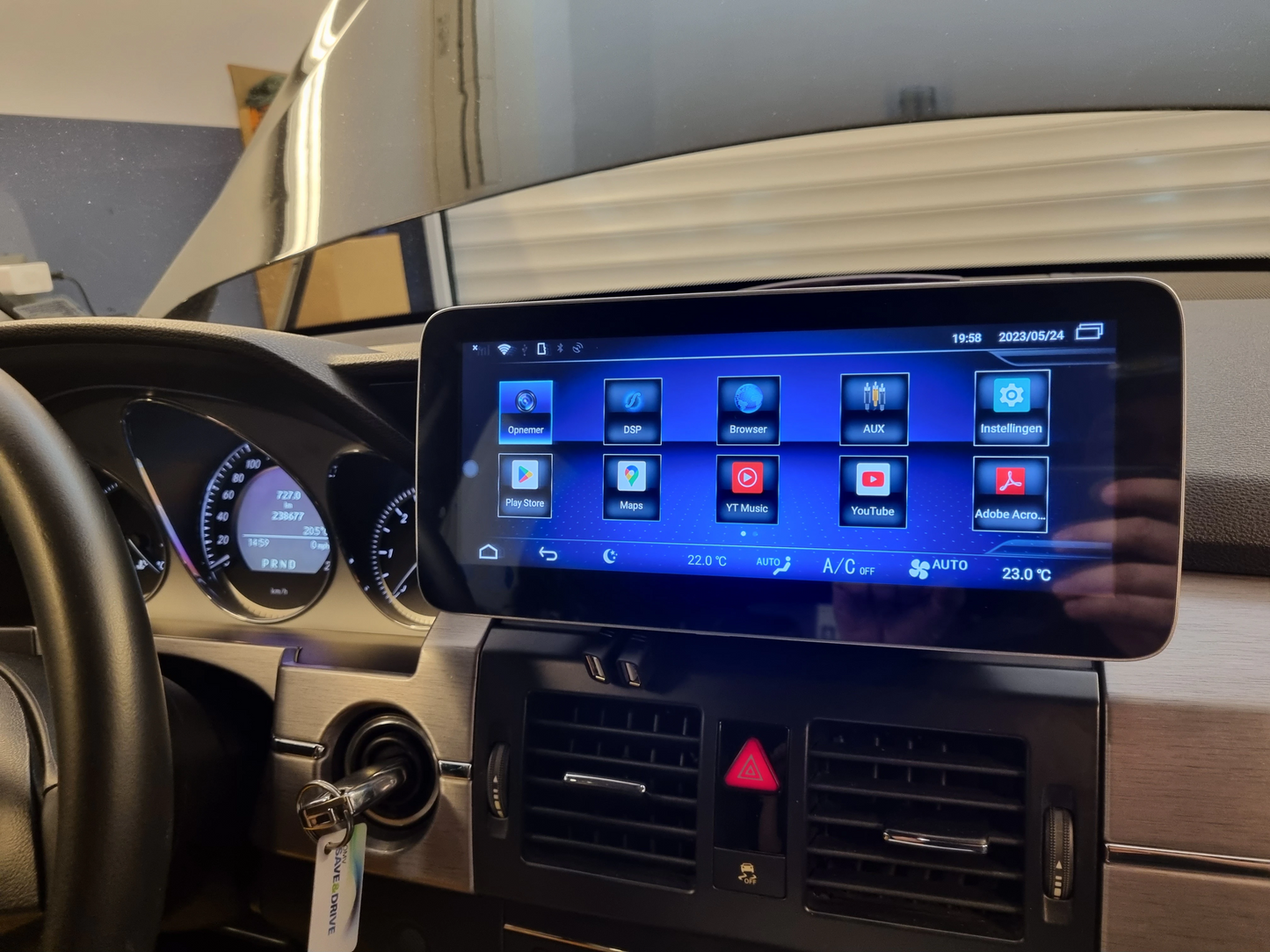 Wit-Up 10.25" Touchscreen GPS Navi Autoradio Stereo Wireless Carplay For Benz GLK 2008-2015 Youtube Apply Carplay Mirroring - Wit-Up Media Refit Tech