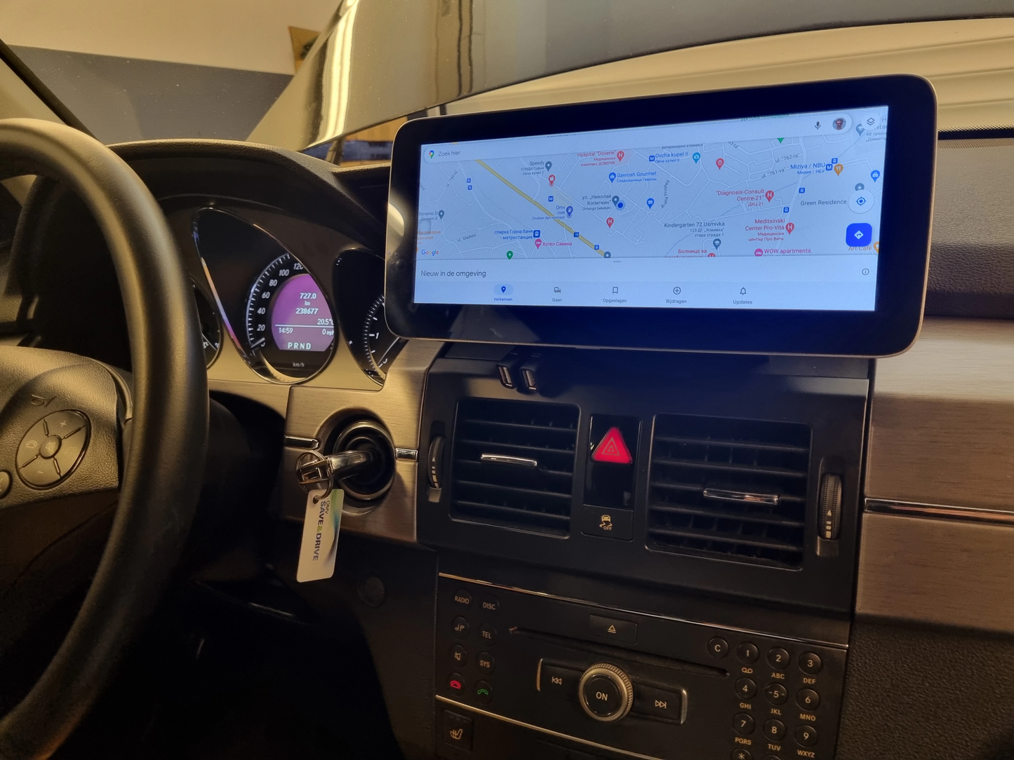 Wit-Up 10.25" Touchscreen GPS Navi Autoradio Stereo Wireless Carplay For Benz GLK 2008-2015 Youtube Apply Carplay Mirroring - Wit-Up Media Refit Tech
