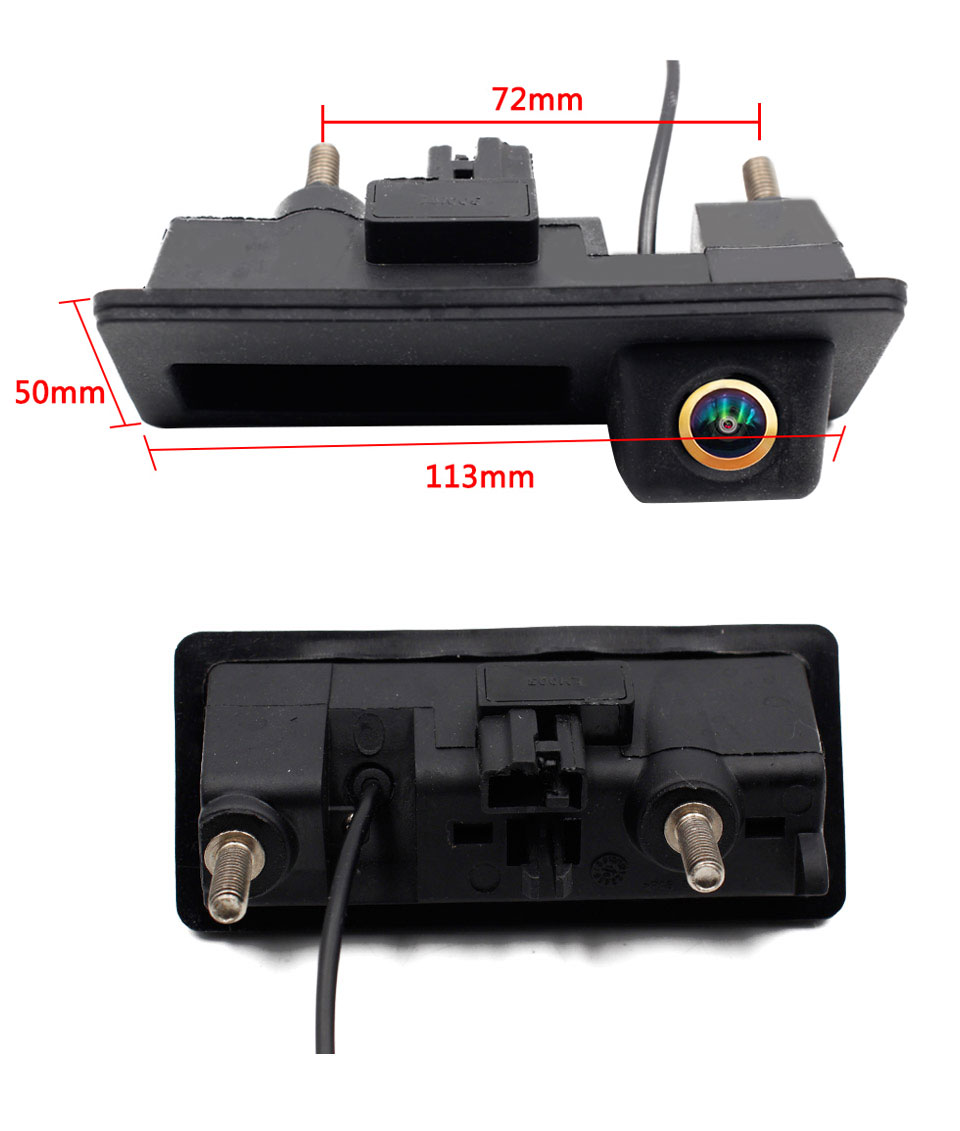 Wit-Up For 2K CVBS AHD 1080P Car Rear Camera For VW Passat CC B6 B7 Polo Skoda Octavia Tiguan Audi A4 B8 Q3 Q5 A5 A8 S5 A3 A6 C7 A7 A1 - Wit-Up Media Refit Tech