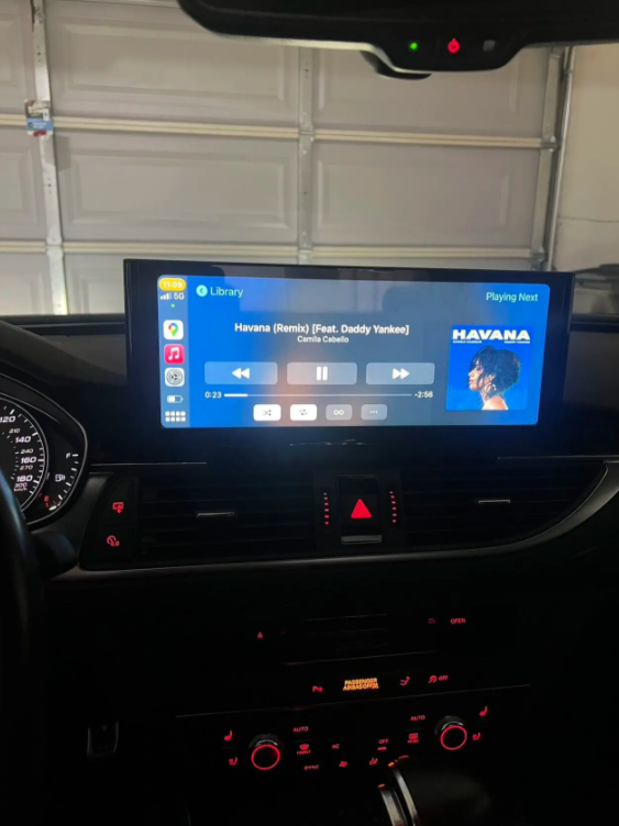 Wit-Up Audi A6 Stereo Upgrade For A6 A7 Double Din Apple Carplay Radio 7 inch Touch Screen Android Auto Mirror Link Android 13 Movies Music 4G Wi-Fi Backup Cameras BT RDS DVD Aftermarket Head Unit - Wit-Up Media Refit Tech
