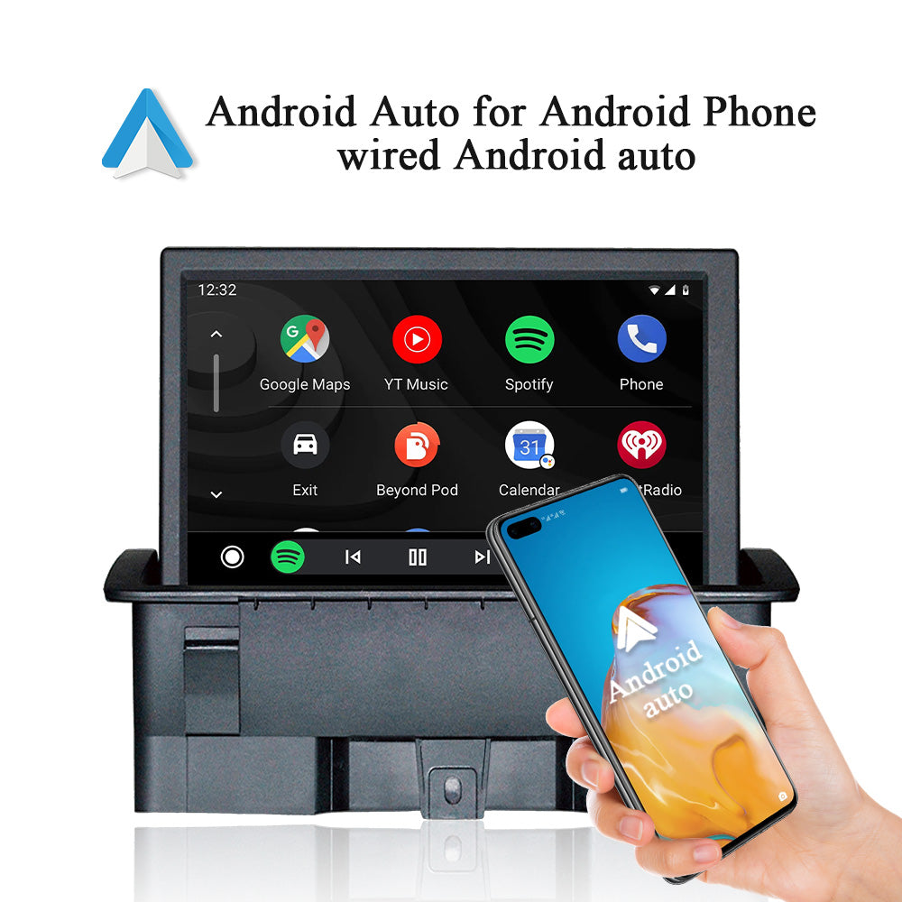 Wit-Up for Audi A1 7" Touchscreen Android Wifi GPS Multimedia Auto Navi Bluetooth USB 4G Wireless CarPlay Auto Apply Carplay Mirror Link Android Auto Netflix Best Aftermarket Stereo 2010 2011 2012 2013 2014 2015 2016 2017 2018