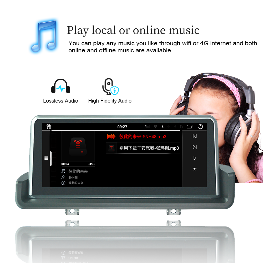 Wit-Up For BMW 3/4 E90 E91 E92 E93 10.25" Touch Screen Upgrade Radio Android 14 Aftermaket GPS Navi CarPlay Autoradio Car Stereo Multimedia
