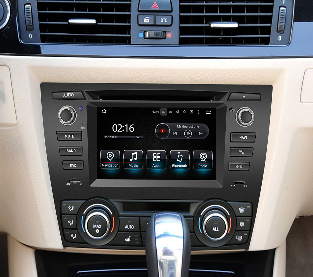 Wit-Up For BMW 3 E90 E91 E92 E93 7" Touchscreen Android 14 GPS Navi CarPlay Autoradio Car Stereo Multimedia Auto GSP Wifi DVD Player