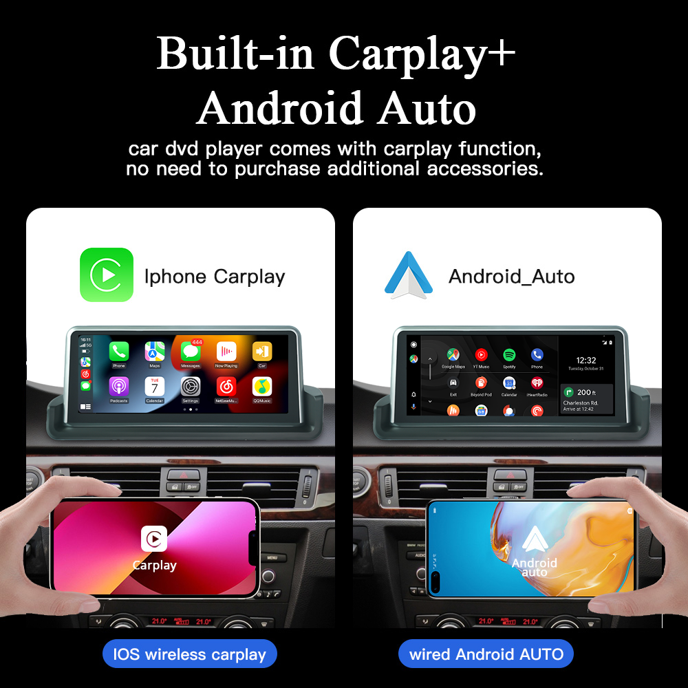 Wit-Up For BMW 3/4 E90 E91 E92 E93 10.25" Touch Screen Upgrade Radio Android 14 Aftermaket GPS Navi CarPlay Autoradio Car Stereo Multimedia