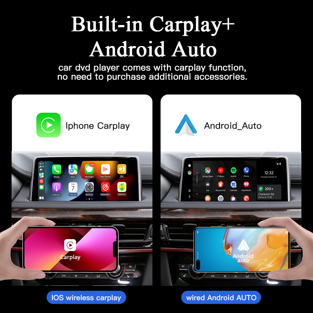 Wit-Up For BMW X5 X6 E70 E71 E72 10.25" Touch Screen Upgrade Radio Android 14 Aftermaket GPS Navi CarPlay Autoradio Car Stereo Multimedia
