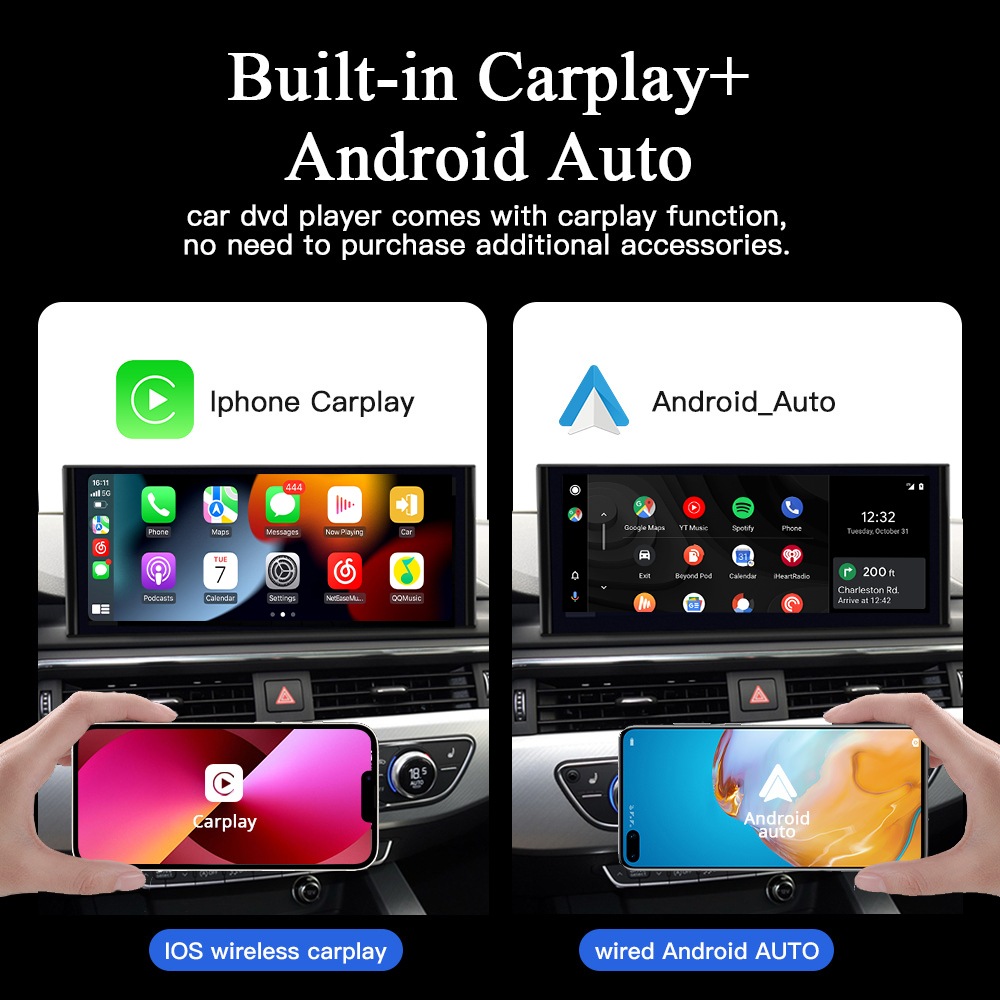 Wit-Up For Audi A4 /A5 S4 RS4 S5 RS5 B9 12.3“ Touchscreen Upgrade Android Radio Aftermaket GPS Navi CarPlay Autoradio Car Stereo Multimedia Mirroring Head Unit Double Din Netflix 2015 2016 2017 2018 2019