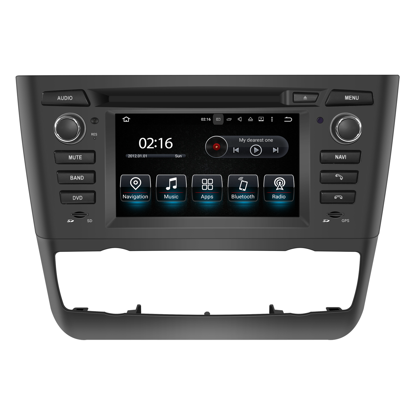 BMW E88 Android Head Unit Upgrade for BMW 1 Series E81 E82 (Automatic) 6.2 inch Touch Screen Car Stereo 4G Wi-Fi Backup Cameras Navi Google Maps RDS DVD Wireless Apple CarPlay Android Auto Spotify Wit-Up Media Refit Tech