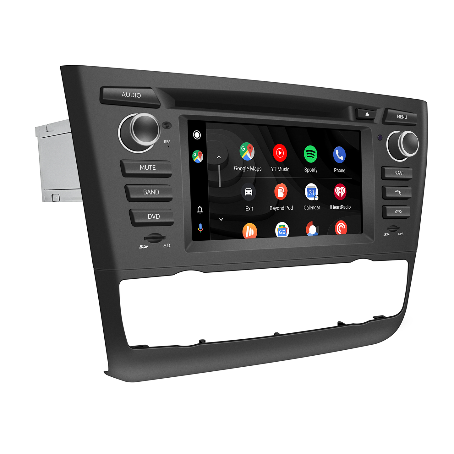 BMW E88 Android Head Unit Upgrade for BMW 1 Series E81 E82 (Automatic) 6.2 inch Touch Screen Car Stereo 4G Wi-Fi Backup Cameras Navi Google Maps RDS DVD Wireless Apple CarPlay Android Auto Spotify Wit-Up Media Refit Tech