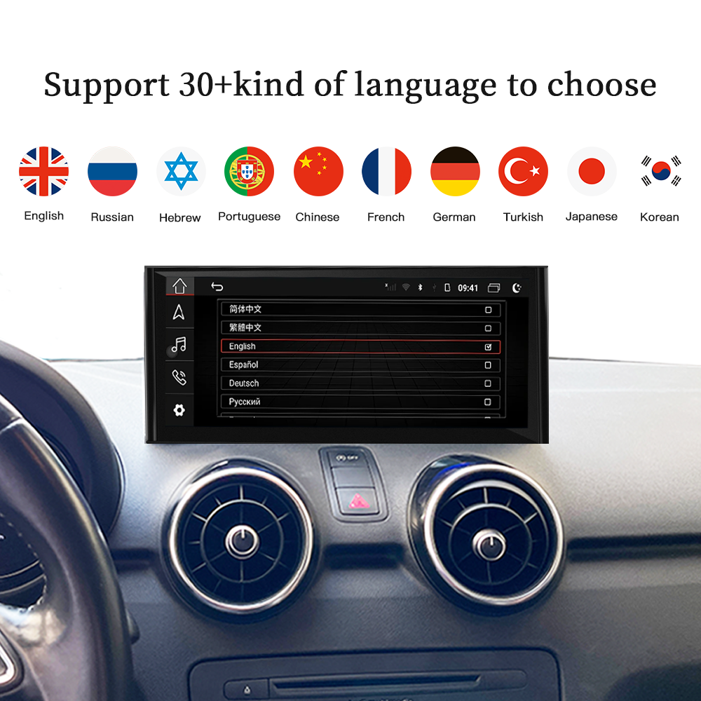 Wit-Up For Audi A1 2010-2021 12.3" Touchscreen upgrade Android radio Aftermaket GPS Navi CarPlay Autoradio Car Stereo Multimedia
