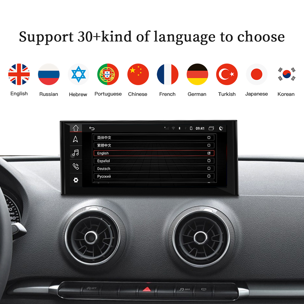 Wit-Up For Audi A3 8V MMI (2013-2020) 10.25“ Touchscreen Upgrade Android Radio Aftermaket GPS Navi CarPlay Autoradio Car Stereo Car Multimedia Player