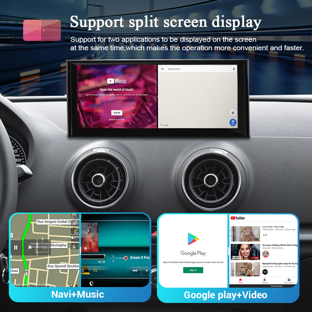 Wit-Up For Audi A3 8V MMI (2013-2020) 10.25“ Touchscreen Upgrade Android Radio Aftermaket GPS Navi CarPlay Autoradio Car Stereo Car Multimedia Player - Wit-Up Media Refit Tech