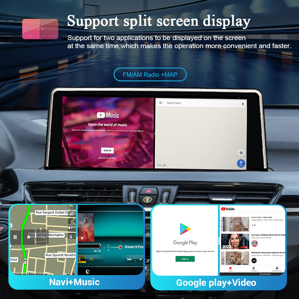 Wit-Up for BMW X1 X2 F48 F49 F39 10.25" Touch Screen Upgrade Radio Android 14 Aftermaket GPS Navi CarPlay Autoradio Car Stereo DVD Multimedia Player Head Unit Screen Carplay Upgrade