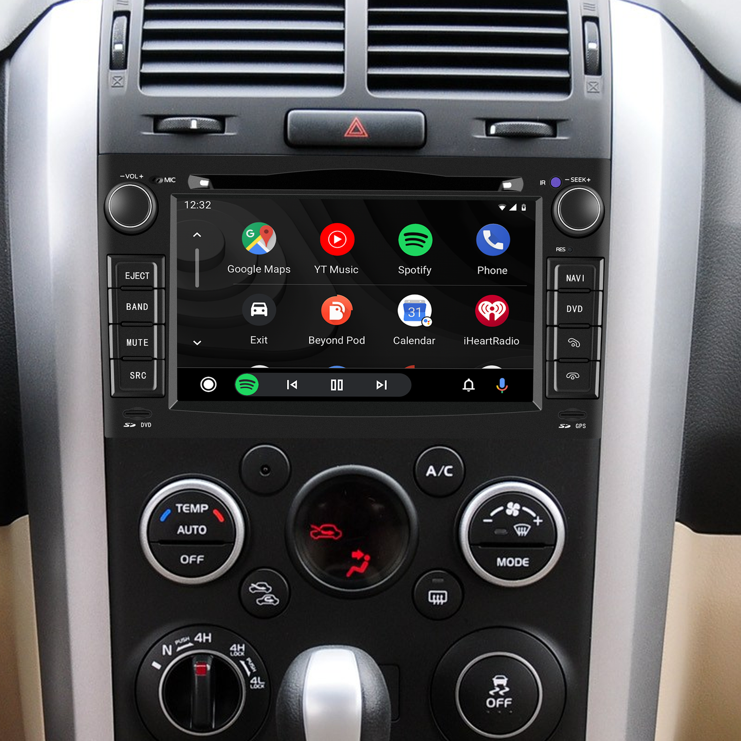 Wit-Up Car Stereo For Suzuki Grand Vitara Automatic Head Unit Upgrade Android Radio Touch Screen 2005-2014 Android Car Multimedia DVD Double Din Apple Carpaly Stereo Video GPS Navigation Mirror Link 4G Wi-Fi