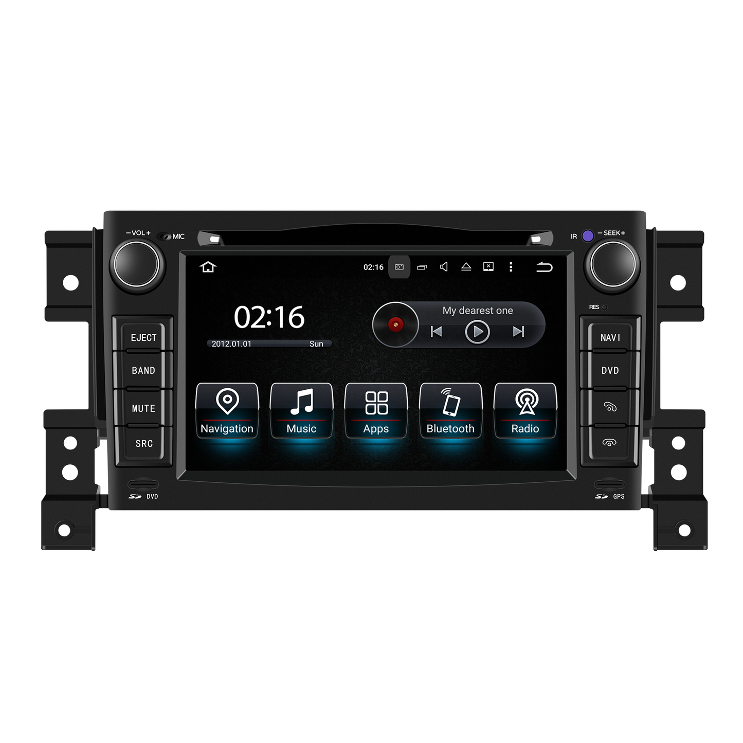 Wit-Up Car Stereo For Suzuki Grand Vitara Automatic Head Unit Upgrade Android Radio Touch Screen 2005-2014 Android Car Multimedia DVD Double Din Apple Carpaly Stereo Video GPS Navigation Mirror Link 4G Wi-Fi