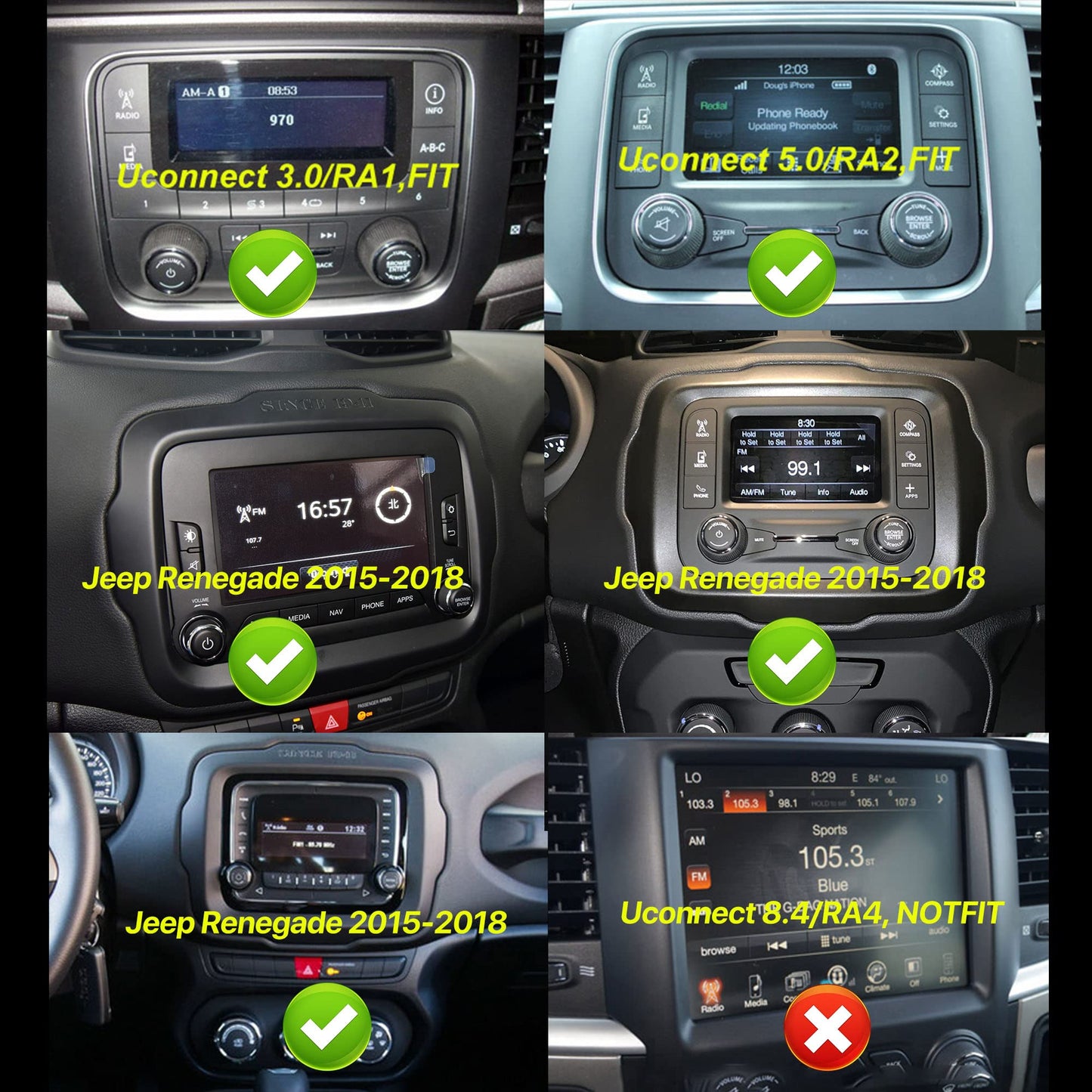 Wit-Up Bluetooth Radio For Dodge Ram 1500 Aftermarket Stereo Upgrade Touch Screen Double Din Android 12 Apple Carplay Car Multimedia DVD With Screen Receiver Backup Cameras Music 4G Wi-Fi Player GPS Navigator - Wit-Up Media Refit Tech