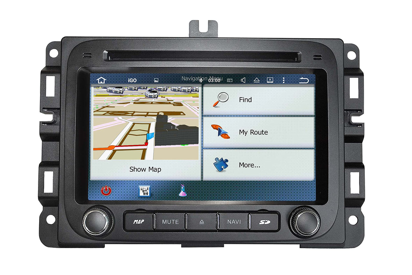 Wit-Up Bluetooth Radio For Dodge Ram 1500 Aftermarket Stereo Upgrade Touch Screen Double Din Android 12 Apple Carplay Car Multimedia DVD With Screen Receiver Backup Cameras Music 4G Wi-Fi Player GPS Navigator - Wit-Up Media Refit Tech