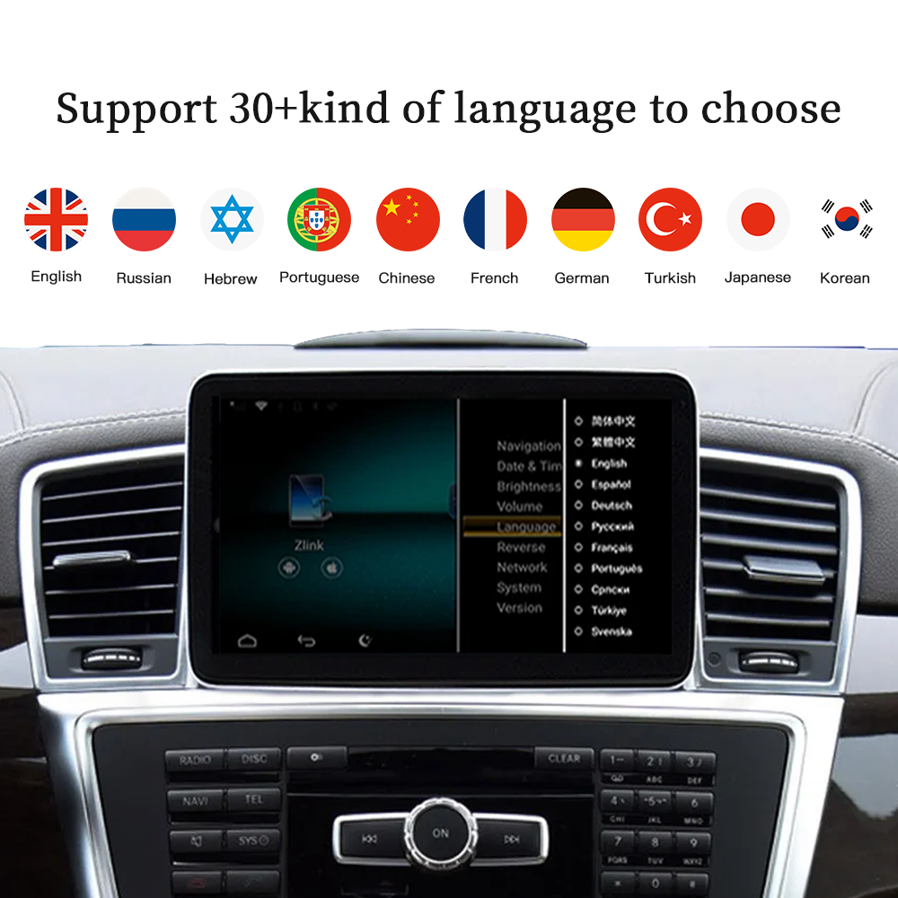Wit-Up 9" Touchscreen GPS Navi Autoradio Stereo Wireless Carplay for Benz ML W166 GL X166 2011 2012 2013 2014 2015 Youtube Apply Carplay Carplay Mirroring - Wit-Up Media Refit Tech