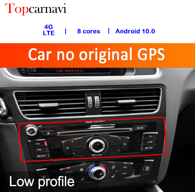 Wit-Up Audi A4 Android Screen MMI 2G MMI 3G 8.8" Touchscreen Upgrade Apple Carpaly GPS Navigation Android Auto Android 14 Head Unit Aftermarket Youtube Wired Netflix Multimedia Game Google Map - Wit-Up Media Refit Tech