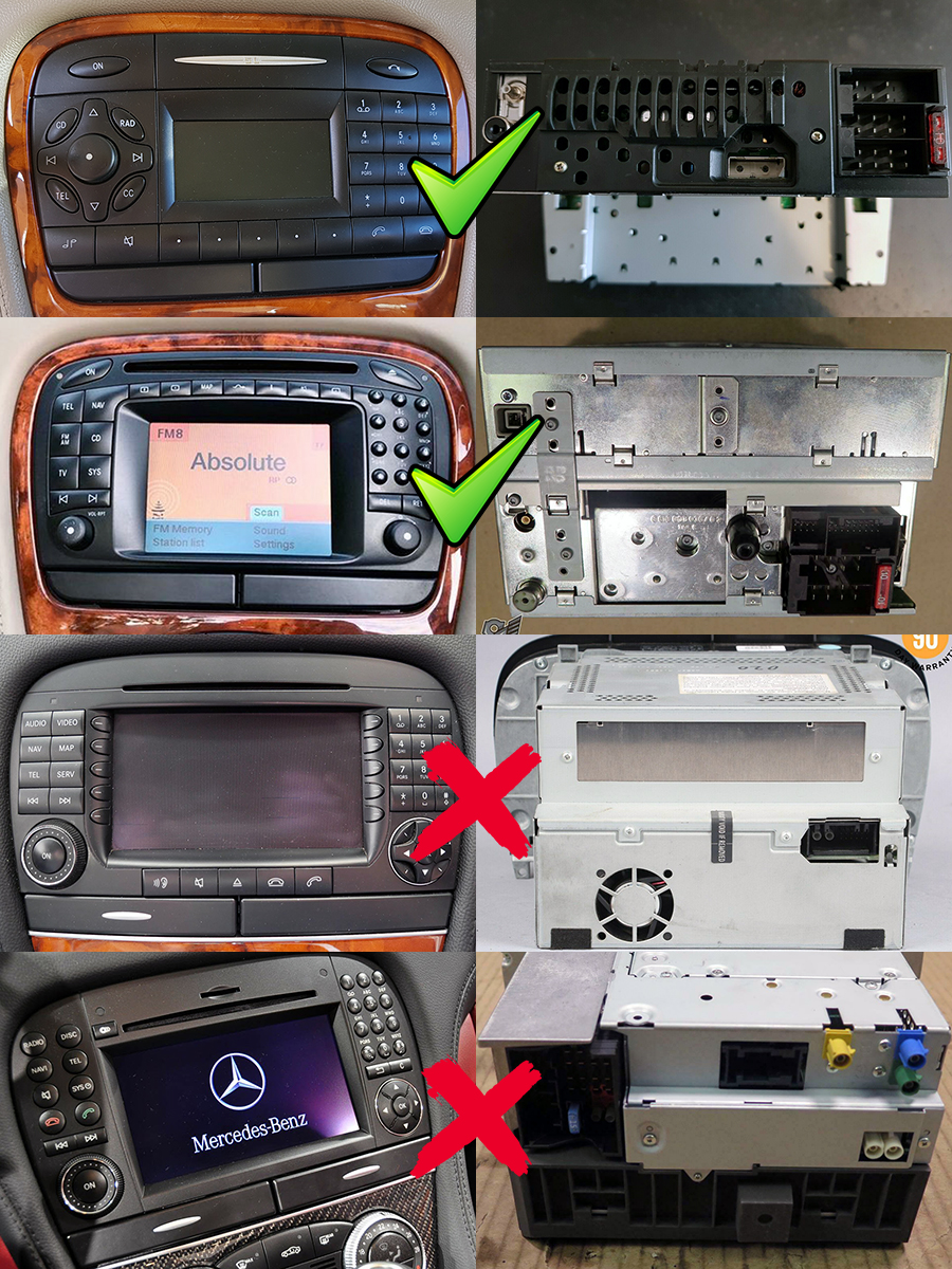 Wit-Up for Benz SL R230 SL350 SL500 SL55 SL600 SL65 6.2" Headunit Touch Screen Upgrade Radio GPS Navi Autoradio Stereo Wireless Carplay Auto Multimedia