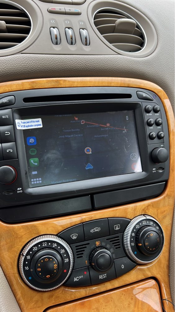 Wit-Up for Benz SL R230 SL350 SL500 SL55 SL600 SL65 6.2" Headunit Touch Screen Upgrade Radio GPS Navi Autoradio Stereo Wireless Carplay Auto Multimedia
