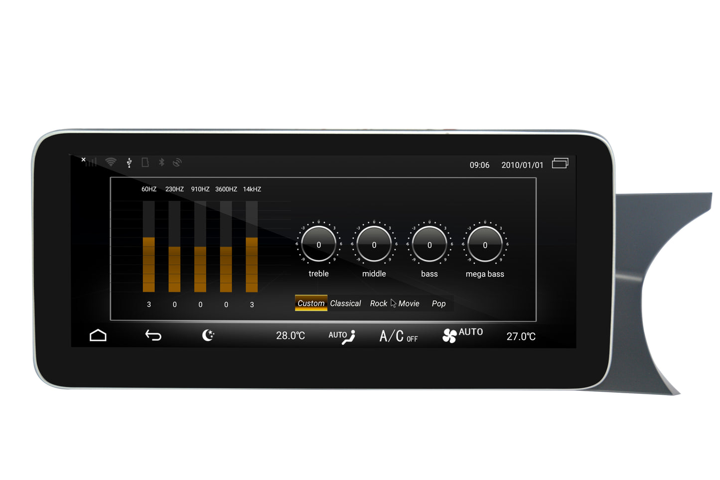 Android 11 car multimedia DVD stereo radio player GPS navigation CarPlay auto for Benz C W204 RHD 2011-2013 ntg4.2-ntg4.5 - Wit-Up Media Refit Tech