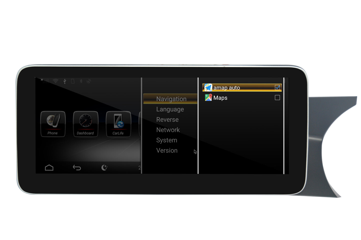 Android 11 car multimedia DVD stereo radio player GPS navigation CarPlay auto for Benz C W204 RHD 2011-2013 ntg4.2-ntg4.5 - Wit-Up Media Refit Tech