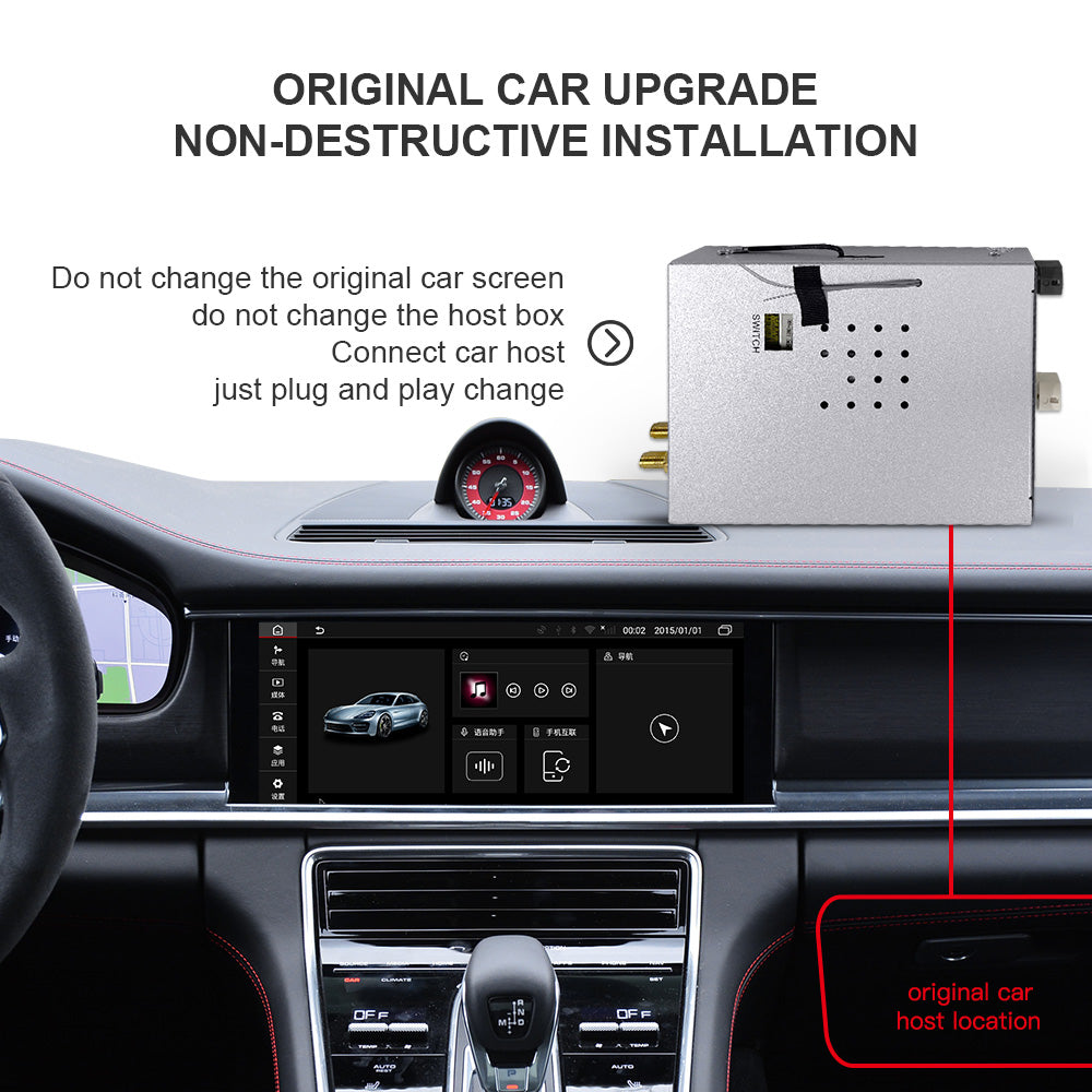 wit-up Air Carplay box MMI Carplay Android box for Porsche Panamera 2017-today PCM 4.1 youtu android auto CarPlay Android 11 - Wit-Up Media Refit Tech