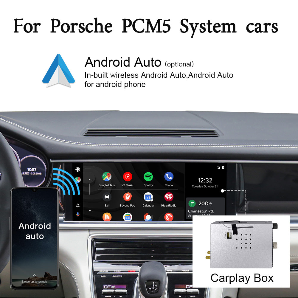 wit-up Air Carplay box MMI Carplay Android box for Porsche Panamera 2017-today PCM 4.1 youtu android auto CarPlay Android 11 - Wit-Up Media Refit Tech