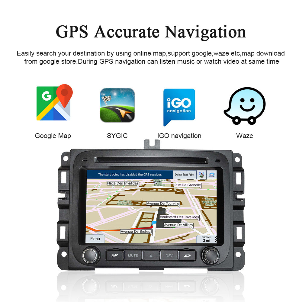 wit-up For Dodge RAM 1500 2500 3500 4500 Touchscreen Android 11 Aftermaket GPS Navi CarPlay Autoradio Car Stereo Multimedia - Wit-Up Media Refit Tech