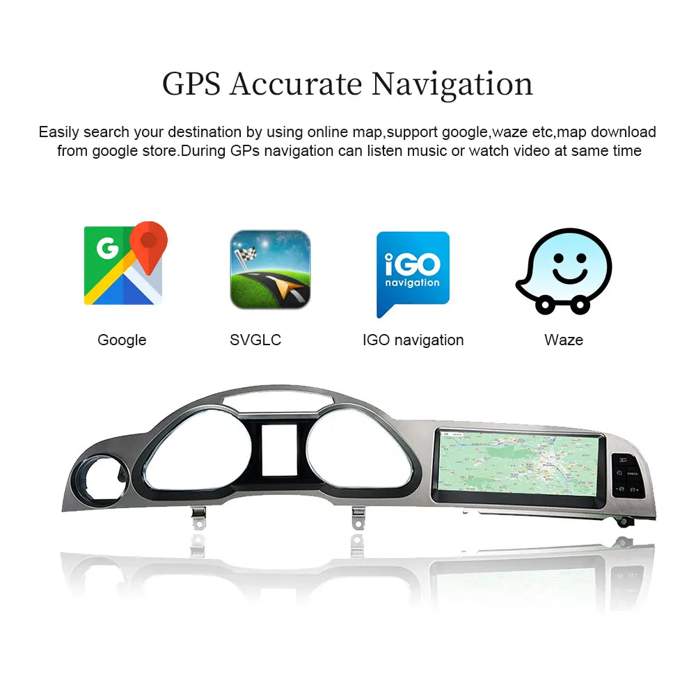 Audi A6 C6 Android Head Unit Audio Upgrade 8.8 Inch Touch Screen Apple CarPlay Andriod Auto Netflix WiFi Android13 2003 2004 2005 2006 2007 2008 2009 2010 2011 - Wit-Up Media Refit Tech