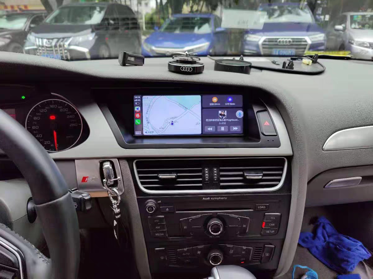 Wit-Up Audi A4 Android Screen MMI 2G MMI 3G 8.8" Touchscreen Upgrade Apple Carpaly GPS Navigation Android Auto Android 14 Head Unit Aftermarket Youtube Wired Netflix Multimedia Game Google Map - Wit-Up Media Refit Tech