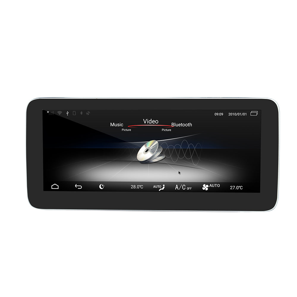 Android 11 Head Unit Multimedia DVD Stereo Radio Player Carplay for Mercedes Benz A-W176/B-W246/G-W460/CLA-C117/GLA-X156 - Wit-Up Media Refit Tech