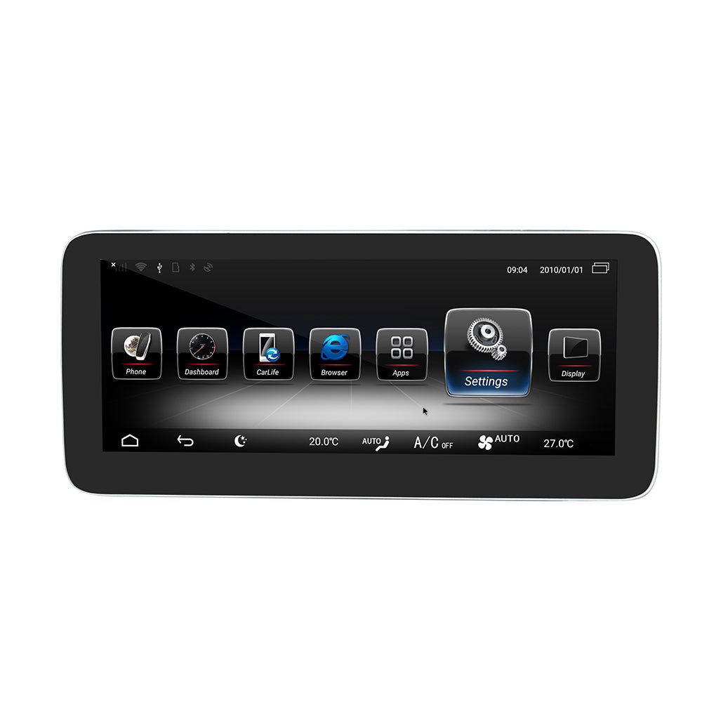 Android 11 Head Unit Multimedia DVD Stereo Radio Player Carplay for Mercedes Benz A-W176/B-W246/G-W460/CLA-C117/GLA-X156 - Wit-Up Media Refit Tech