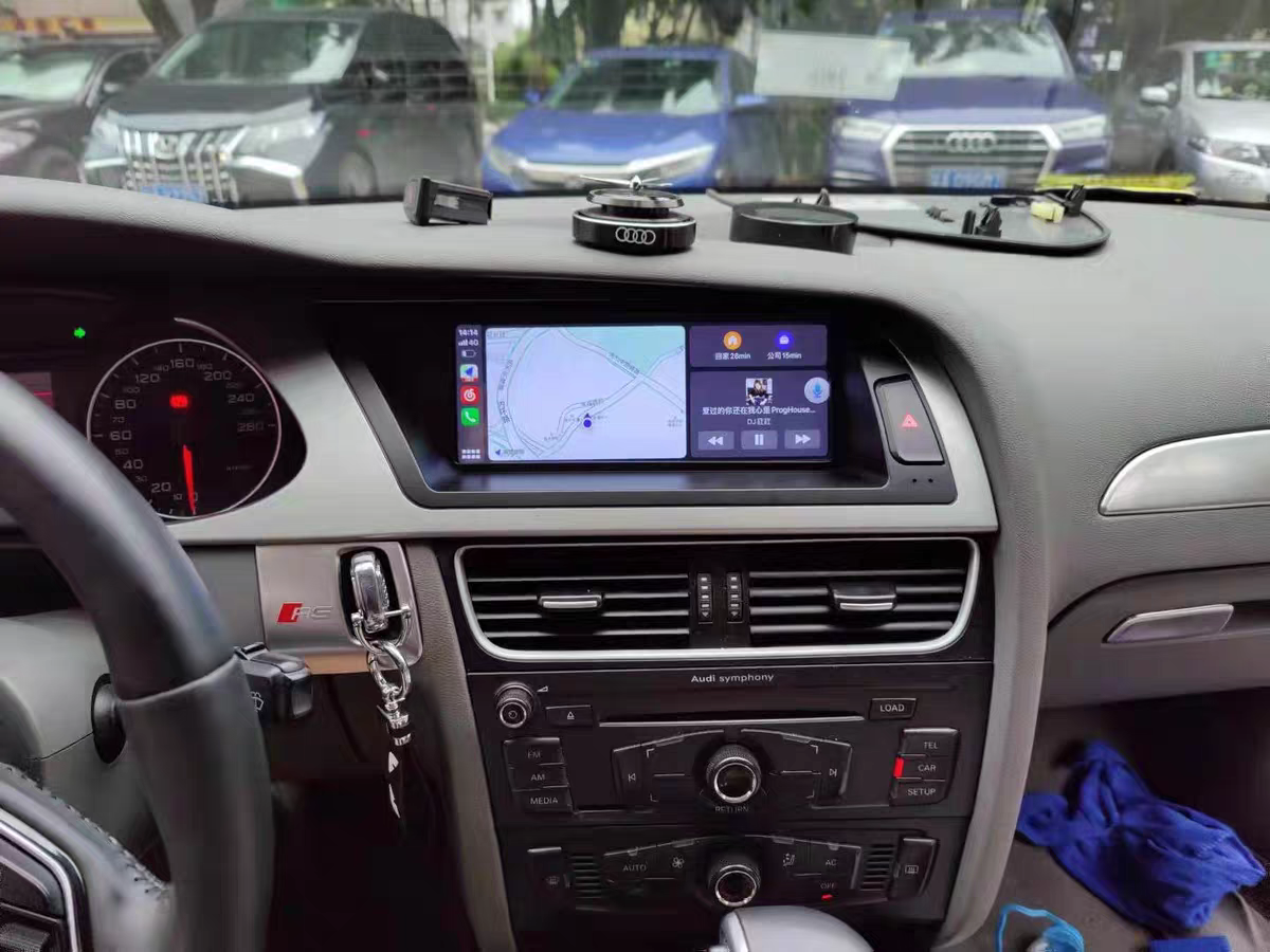 Wit-Up Audi A4 Android Screen MMI 2G MMI 3G 8.8" Touchscreen Upgrade Apple Carpaly GPS Navigation Android Auto Android 14 Head Unit Aftermarket Youtube Wired Netflix Multimedia Game Google Map - Wit-Up Media Refit Tech