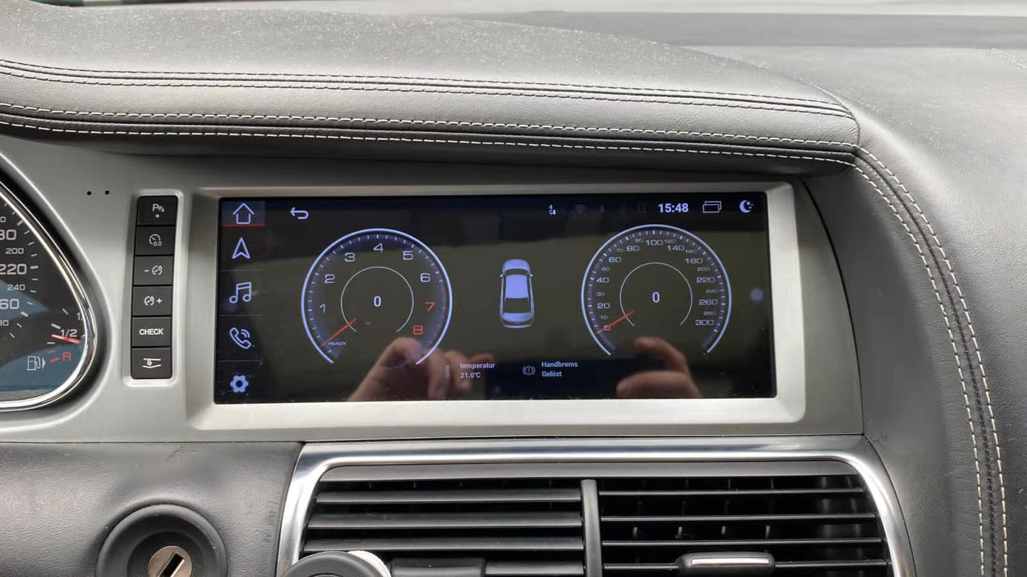 Wit-Up Head Unit Car Stereo For Audi Q7 4L MMI 2005-2015 10.25 inch Touch Screen Radio Apple CarPlay & Android Auto GPS Navigation Bluetooth Backup Camera Aftermarket Google Maps 4G Wi-Fi