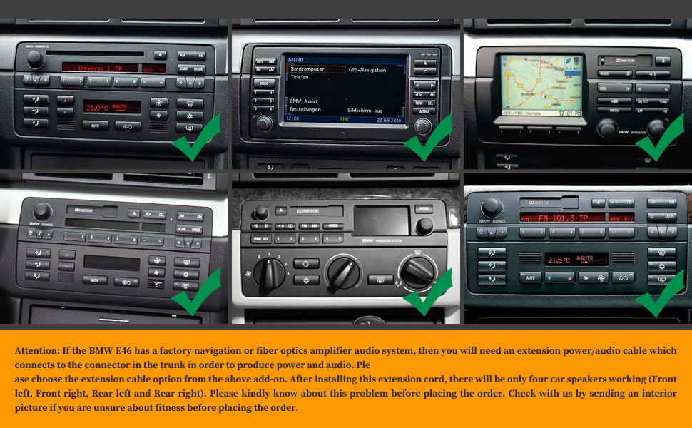 Wit-up for Android Head Unit Car Stereo For BMW E46 (1998-2005) BMW M3(1998-2005) Navigation Radio Upgrade Aftermarket Stereo Touch Screen Apple Carplay DVD Player 2 Din