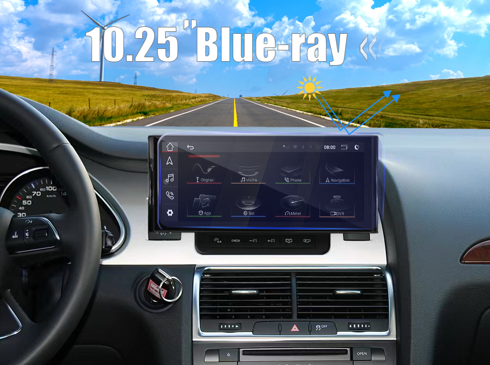 Wit-Up For Audi A6 C6 4F MMI (2003-2011) 10.25“ Touchscreen Upgrade Android Radio Aftermaket GPS Navi CarPlay Autoradio Car Stereo Car Multimedia Player
