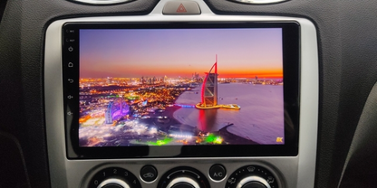 Wit-Up Touch Screen Radio For Ford Focus 2/3  2005-2011 Aftermarket Replacement Stereo Upgrade Android12 Car Multimedia DVD Apple CarPlay Head Unit Bluetooth Video GPS Navigation 4G Wi-Fi Movies Music - Wit-Up Media Refit Tech