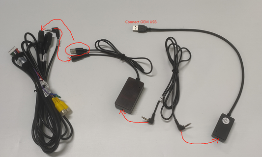 Benz NTG6.0 NTG 5.0 USB-Aux cable - Wit-Up Media Refit Tech